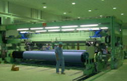 プラスティック網の大型仕上加工装置